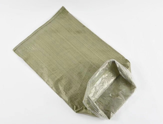 पॉलीप्रोपाइलीन प्लास्टिक पीपी बुना बैग कृषि के लिए 25kg 50kg 100gsm